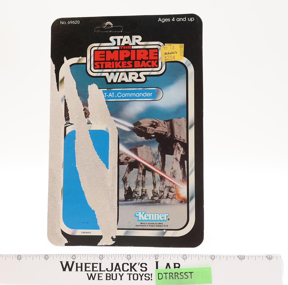 At-At Commander 100% Complete 48 Back-A Star Wars ESB 1981 Kenner NO REPRO