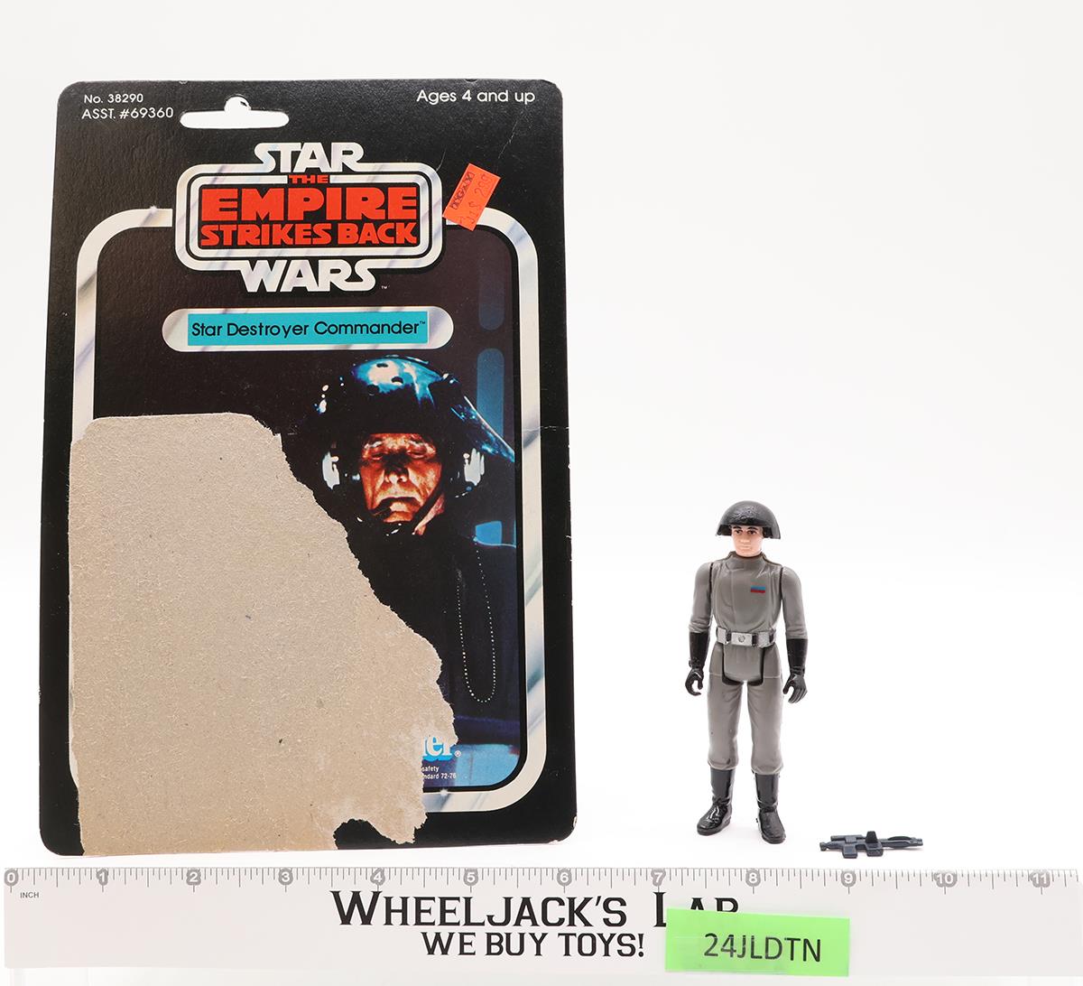 Star Destroyer Commander 100% Complete 41 Back-D Star Wars ESB Kenner NO REPRO