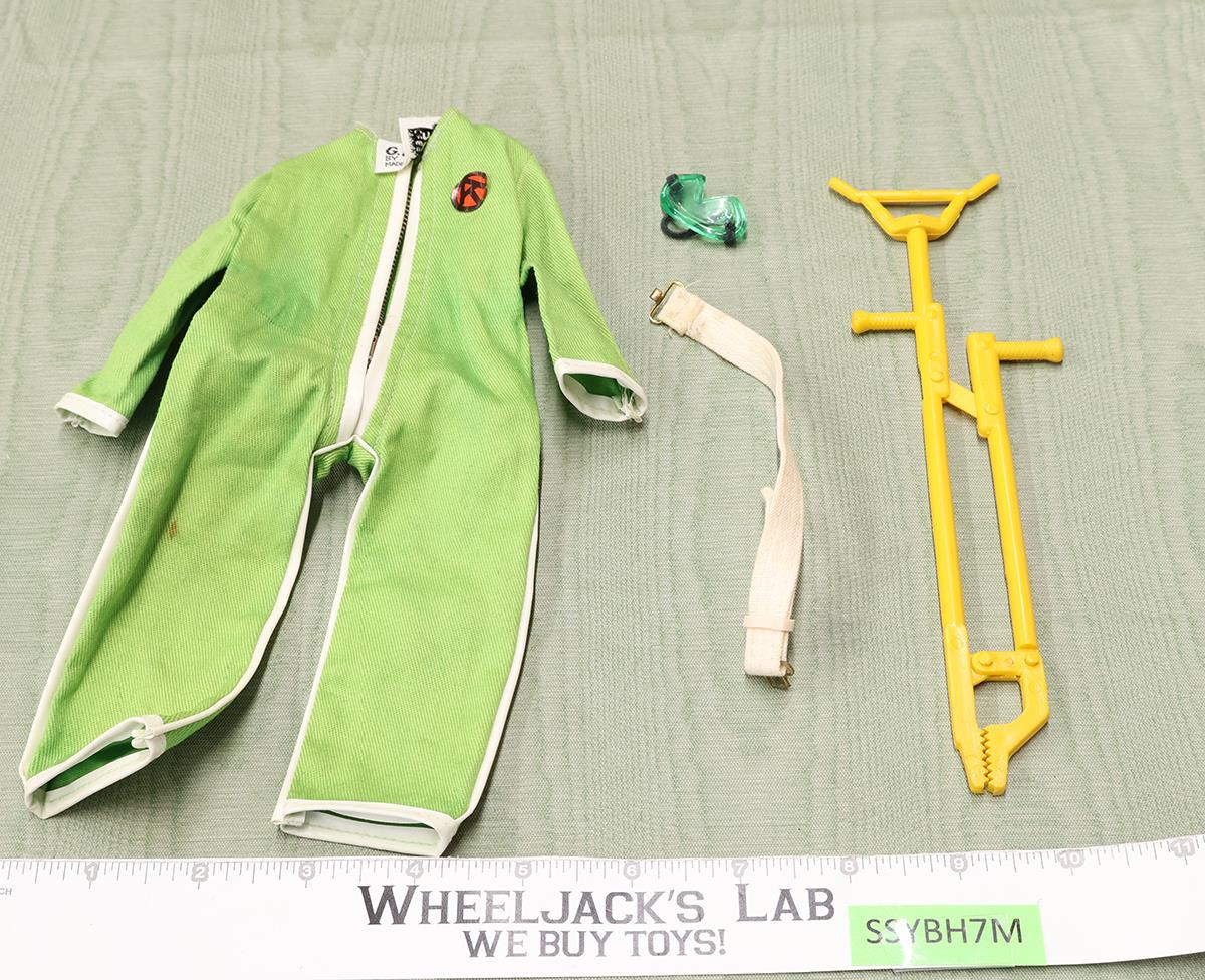 Radiation Detection GI Joe Adventure Team 1972 Hasbro 12" Accessory Set