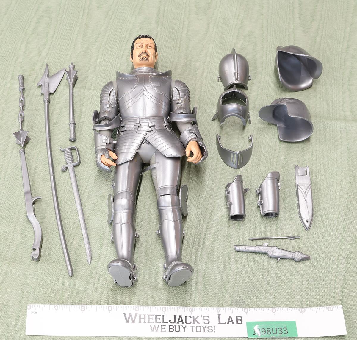 Sir Stuart The Silver Knight Noble Knight Series 1968 Marx 12" Action Figure