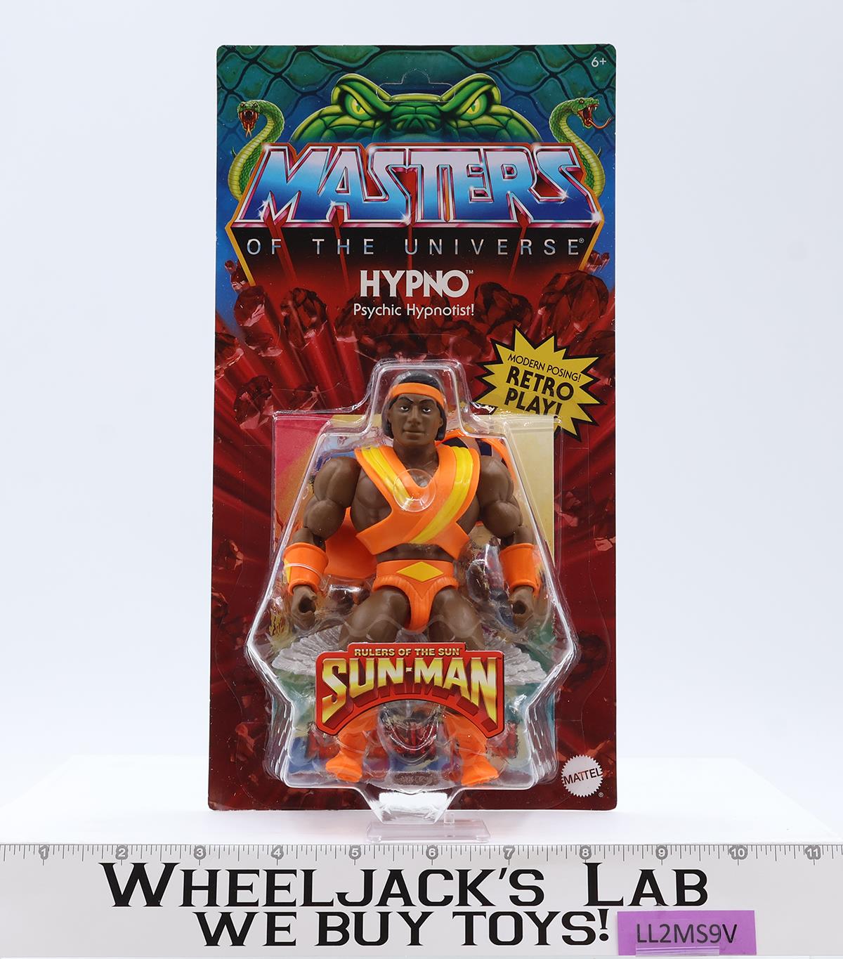 Hypno Masters of the Universe 2022 Mattel Action Figure NEW MOSC SEALED