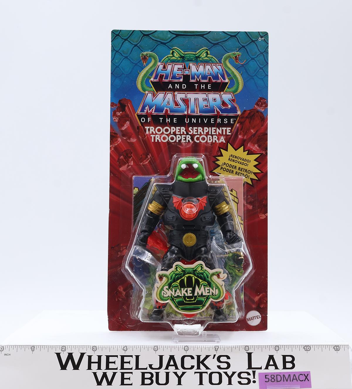 Snake Trooper Masters of the Universe 2022 Mattel Action Figure NEW SEALED