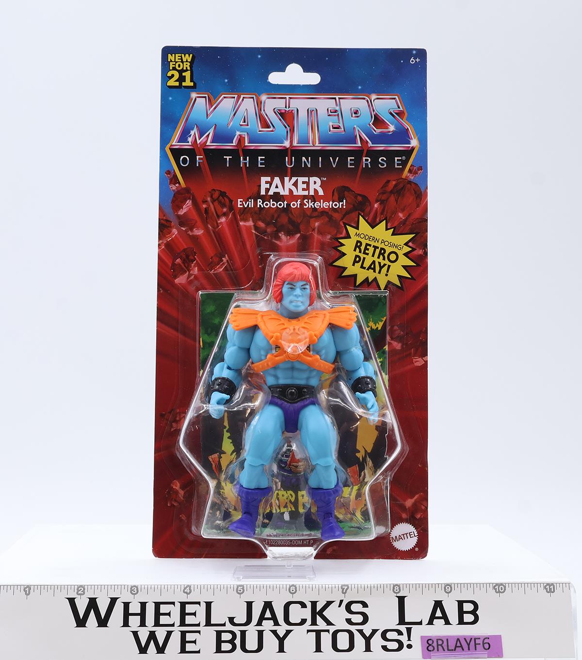 Faker Masters of the Universe 2021 Mattel Action Figure NEW SEALED