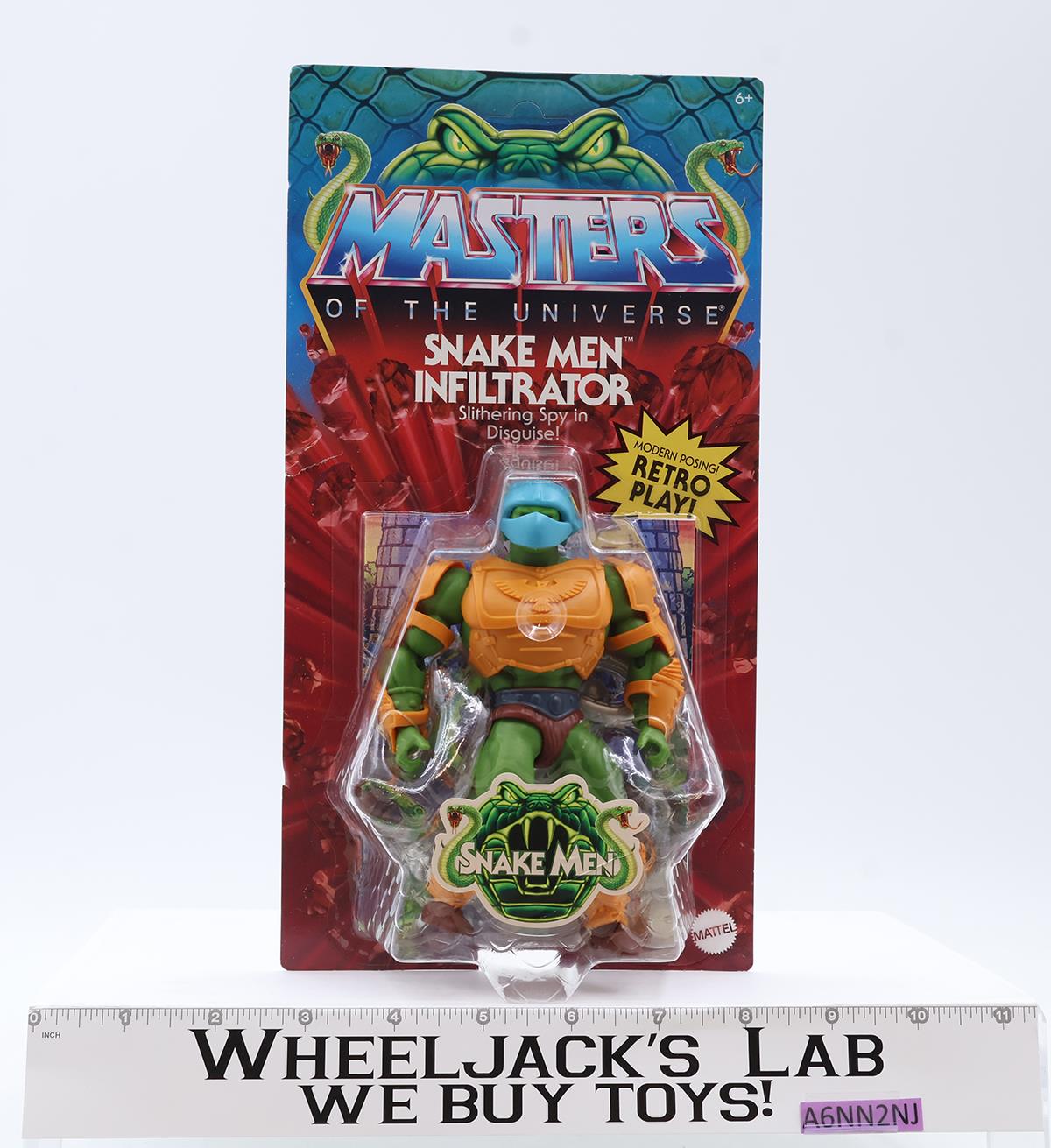 Snake Men Infiltrator Masters of the Universe 2023 Mattel Figure NEW SEALED