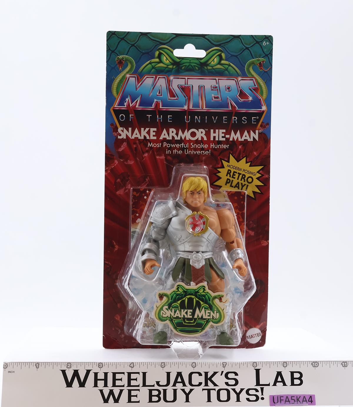 Snake Armor He-Man Masters of the Universe 2022 Mattel Action Figure NEW SEALED