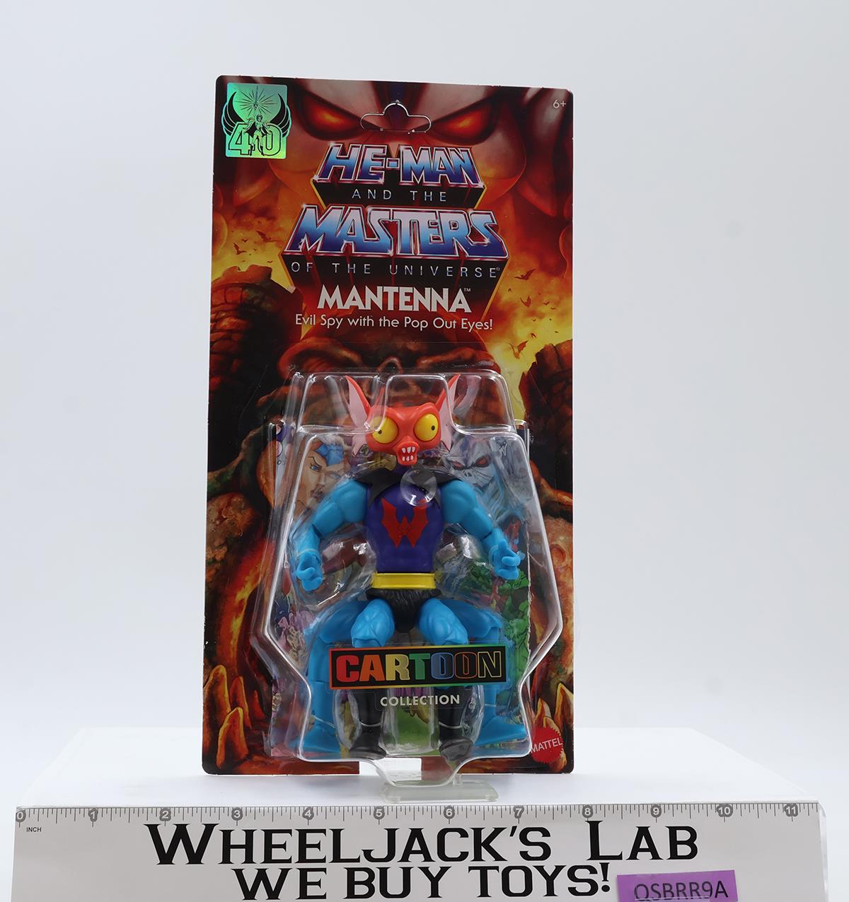 Mantenna Masters of the Universe Cartoon 2024 Mattel Action Figure NEW SEALED