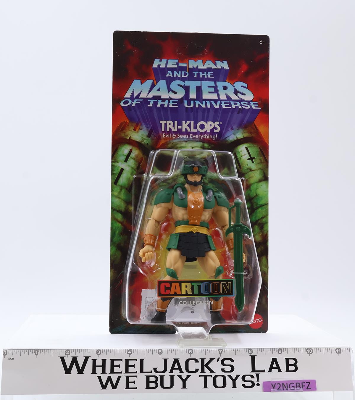 Tri-Klops Masters of the Universe Cartoon 2025 Mattel Action Figure NEW SEALED