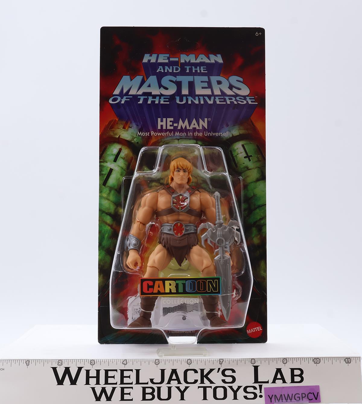He-Man Masters of the Universe Cartoon 2025 Mattel Action Figure NEW SEALED