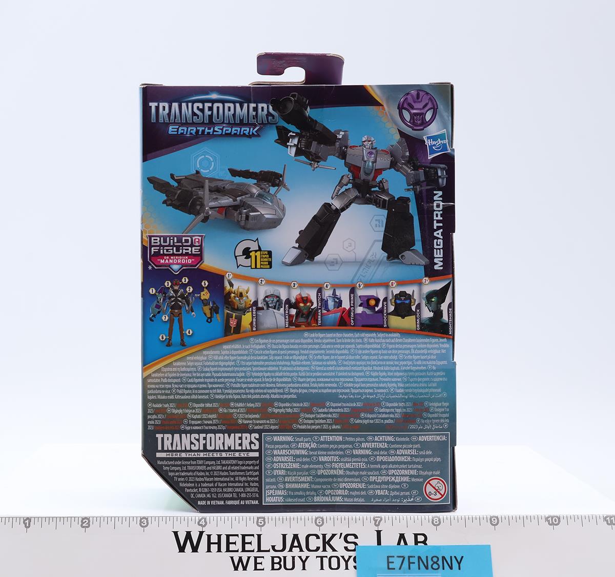 Megatron Transformers Earth Spark 2023 Hasbro Action Figure NEW SEALED