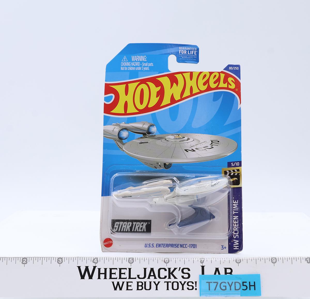USS Enterprise NCC-1701 Hotwheels 2021 Mattel HW Screen Time 5/10 NEW SEALED