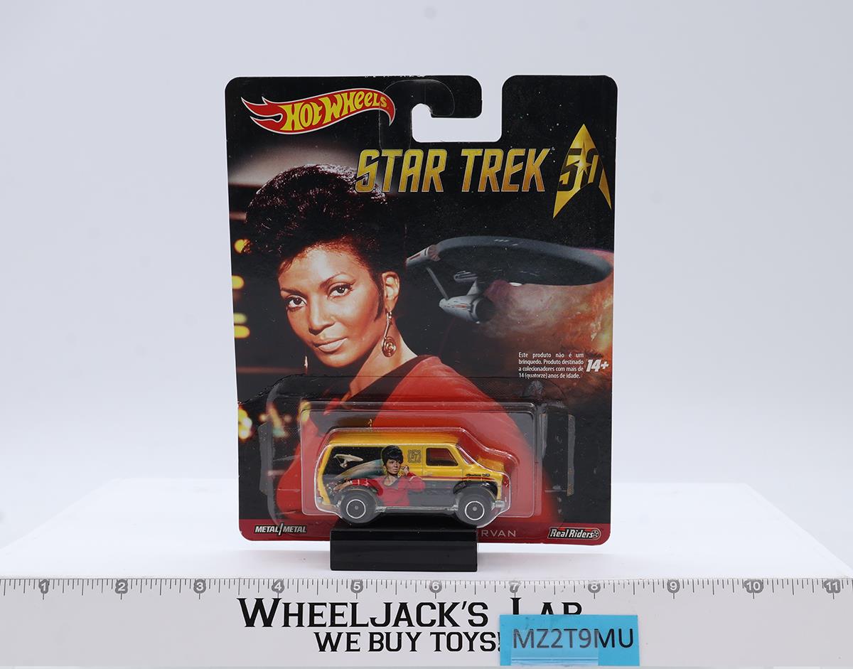 Ford Transit Supervan Hotwheels 2015 Mattel Real Riders Star Trek Vehicle NEW