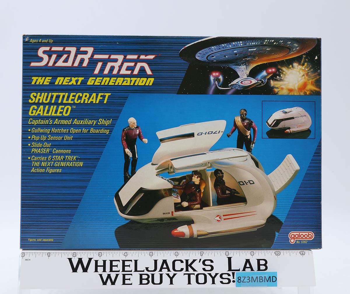 Shuttlecraft Galileo Star Trek Next Generation 1989 Galoob Vintage Space Vehicle