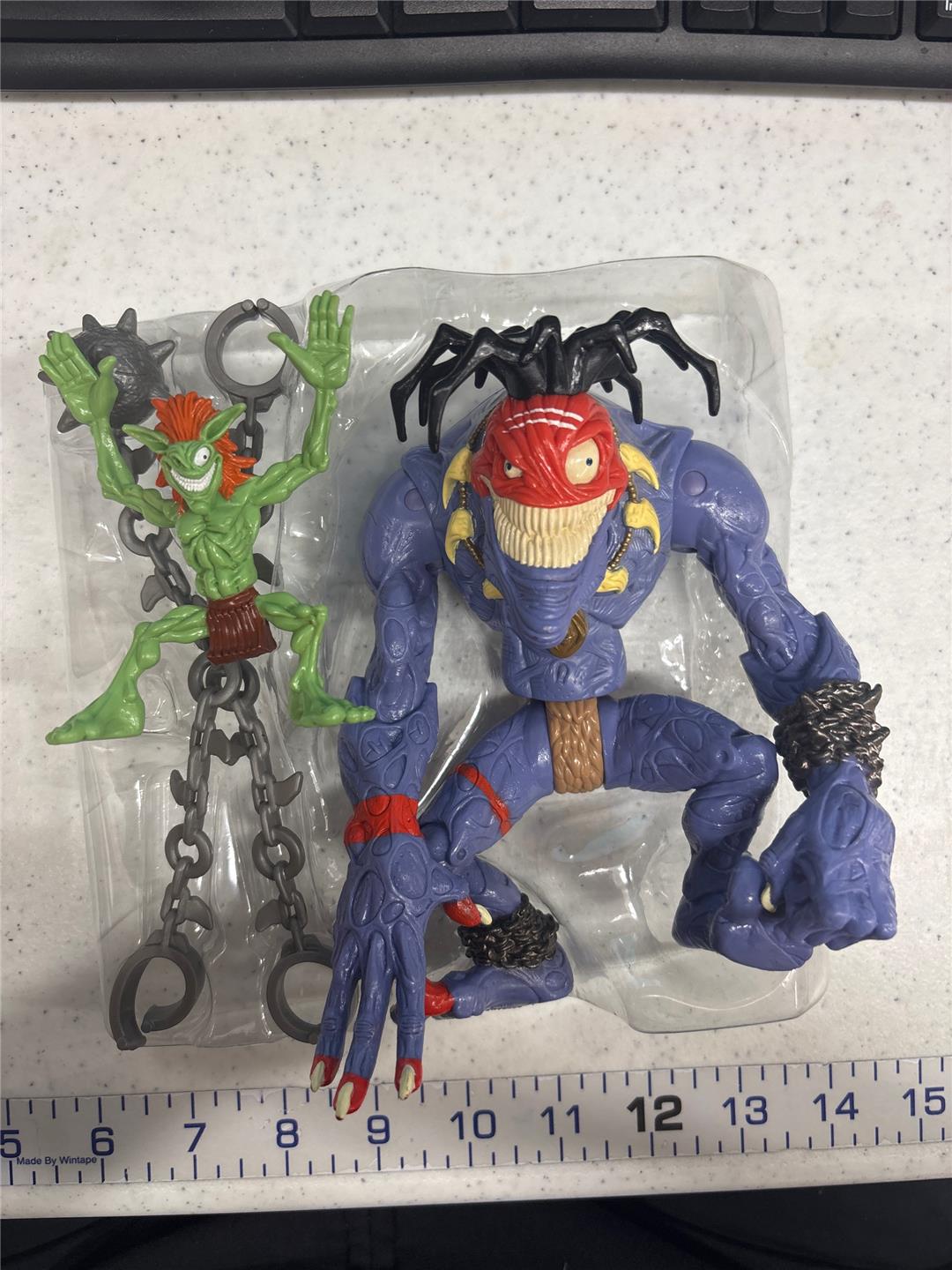Insaniac Gorganites 100% Complete Small Soldiers 1998 Hasbro 7" Action Figure