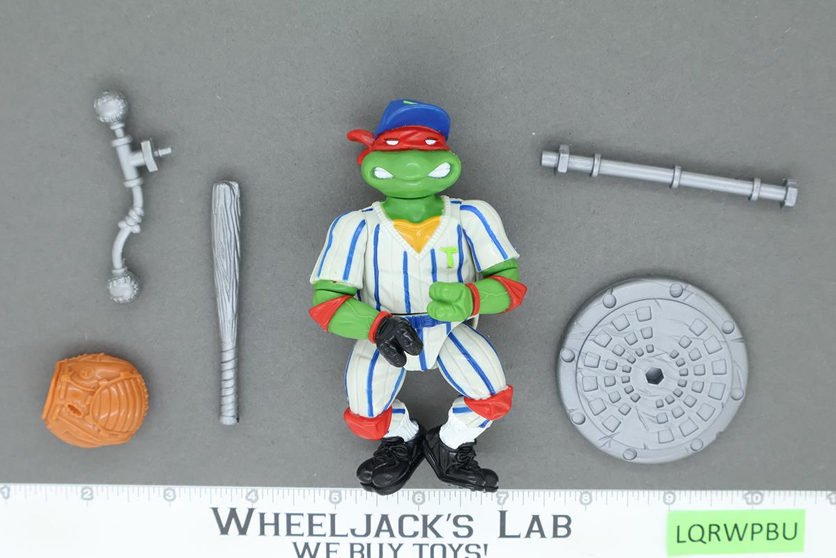 Grand Slammin' Raph 100% Complete Teenage Mutant Ninja Turtles TMNT 1991 Vintage