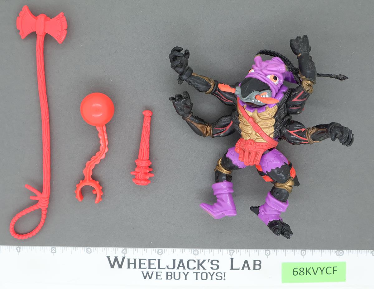 Anthrax 100% Complete Teenage Mutant Ninja Turtles Playmates 1992 Vintage Figure