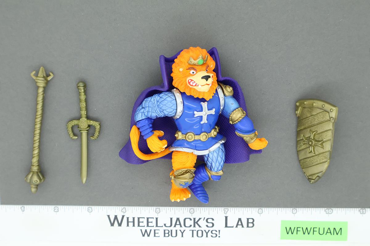 King Lionheart 100% Complete Teenage Mutant Ninja Turtle TMNT 1992 Playmates