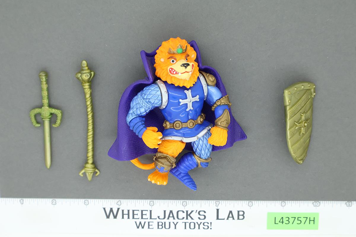 King Lionheart 100% Complete Teenage Mutant Ninja Turtle TMNT 1992 Playmates