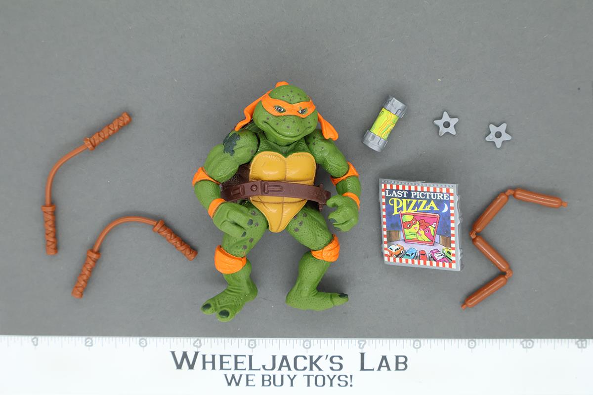Movie Star Mike 100% Complete Teenage Mutant Ninja Turtle 1992 Vintage Playmates