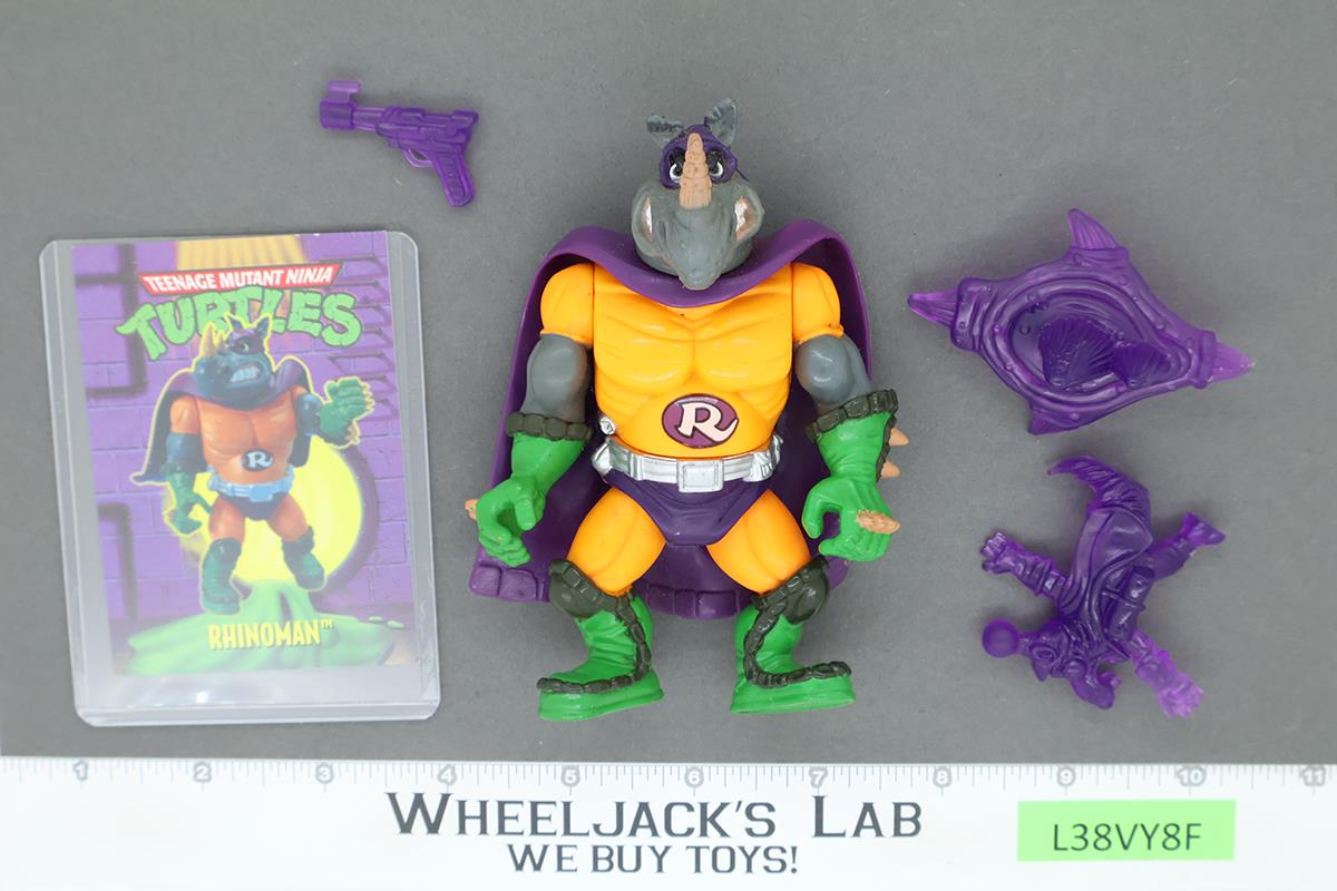 Rhinoman Sewer Heroes 100% Complete Teenage Mutant Ninja Turtles TMNT 1993