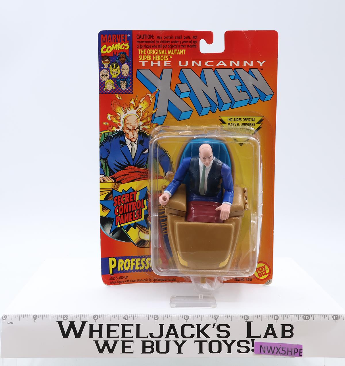 Professor X The Uncanny X-Men Marvel Comics 1993 Toybiz Figure NEW MOSC SEALED