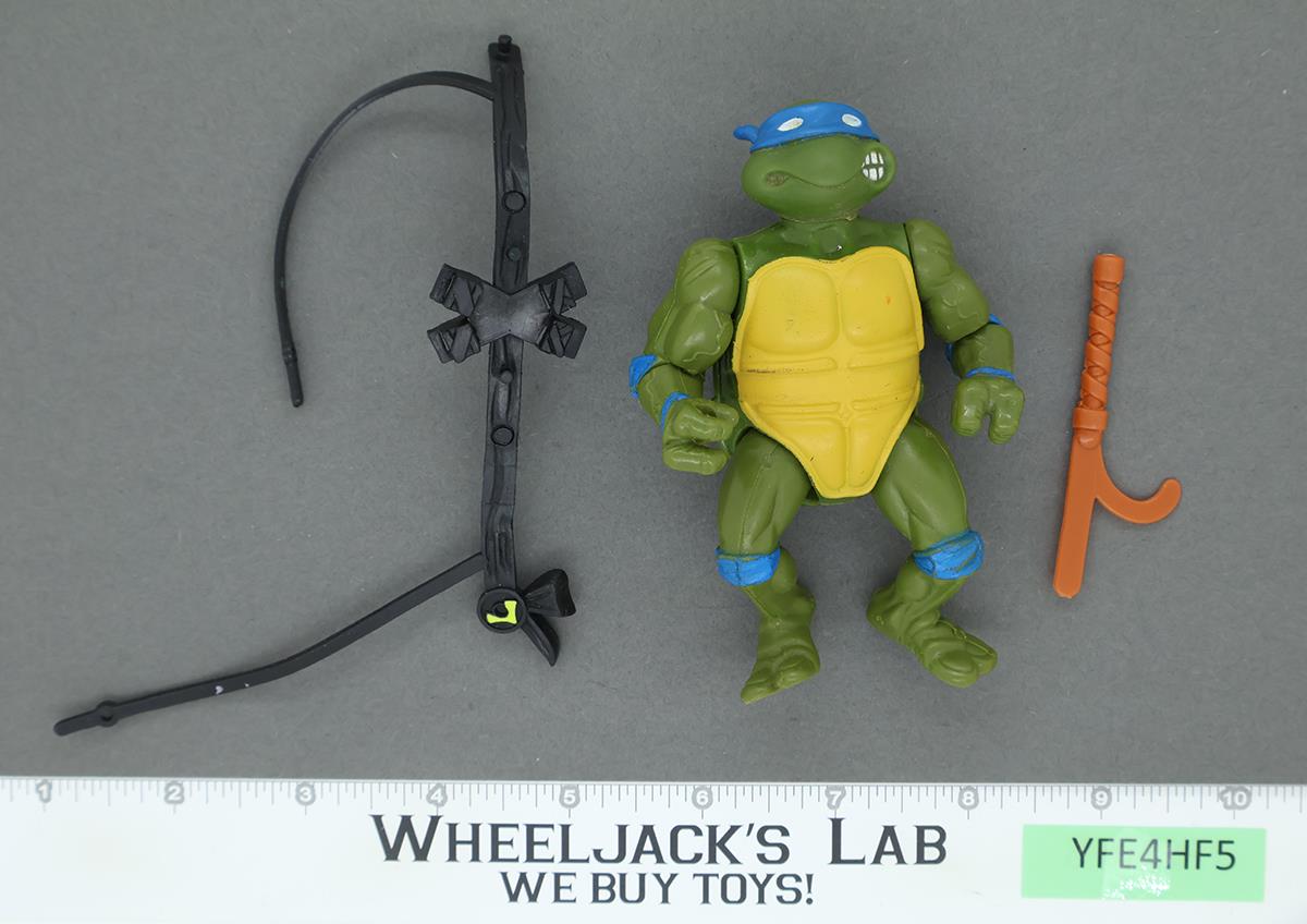 Leonardo SOFT HEAD Teenage Mutant Ninja Turtles TMNT 1988 Playmates Vintage