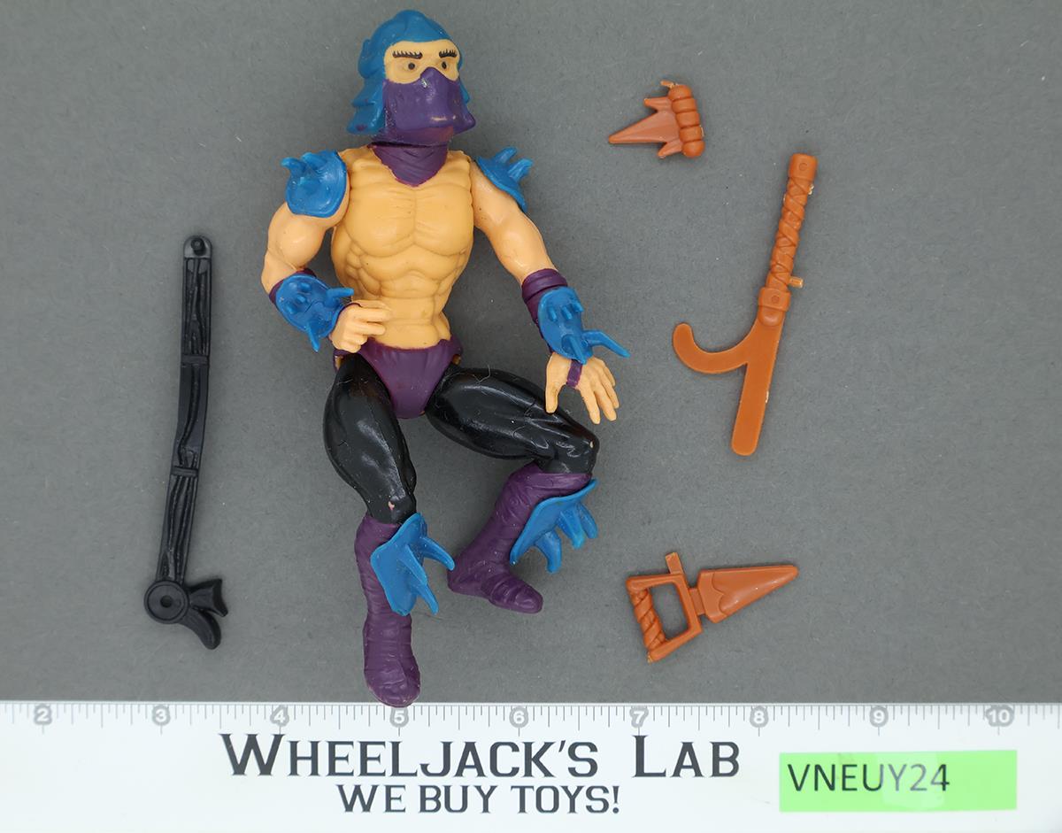 Shredder SOFT HEAD Teenage Mutant Ninja Turtles TMNT 1988 Playmates Figure
