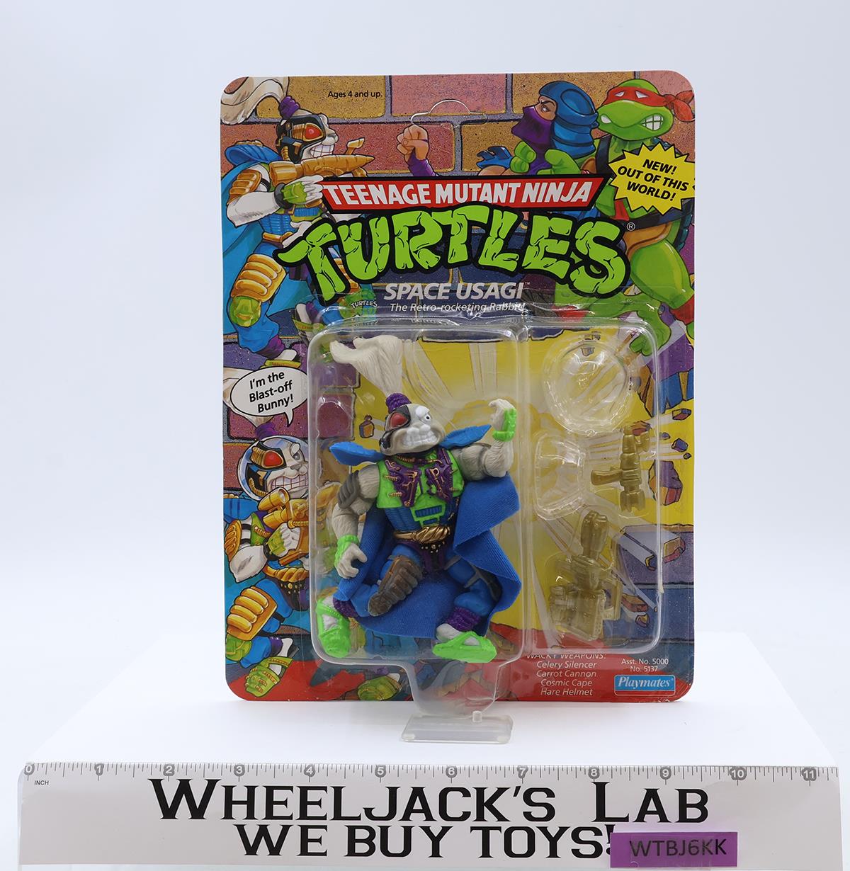 Space Usagi Teenage Mutant Ninja Turtles TMNT 1991 Playmates Vintage NEW SEALED