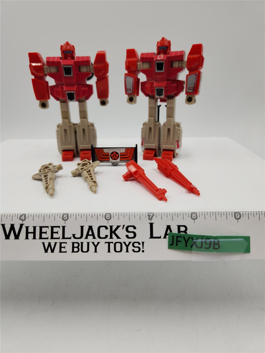 Fastlane & Cloudraker 100% Complete Vintage 1987 G1 Transformers Action Figure