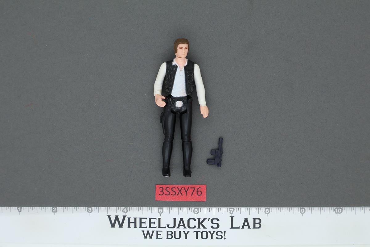 Han Solo SMALL HEAD 100% Complete Star Wars 1978 Vintage Kenner Figure NO REPRO