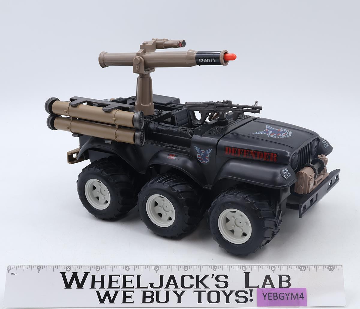 Defender 6x6 Jeep Assault Vehicle Complete Rambo 1985 Coleco Vintage Vehicle