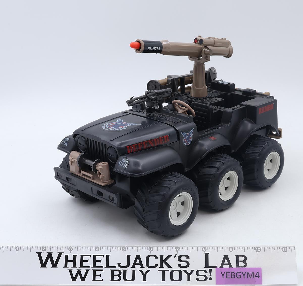Defender 6x6 Jeep Assault Vehicle Complete Rambo 1985 Coleco Vintage Vehicle