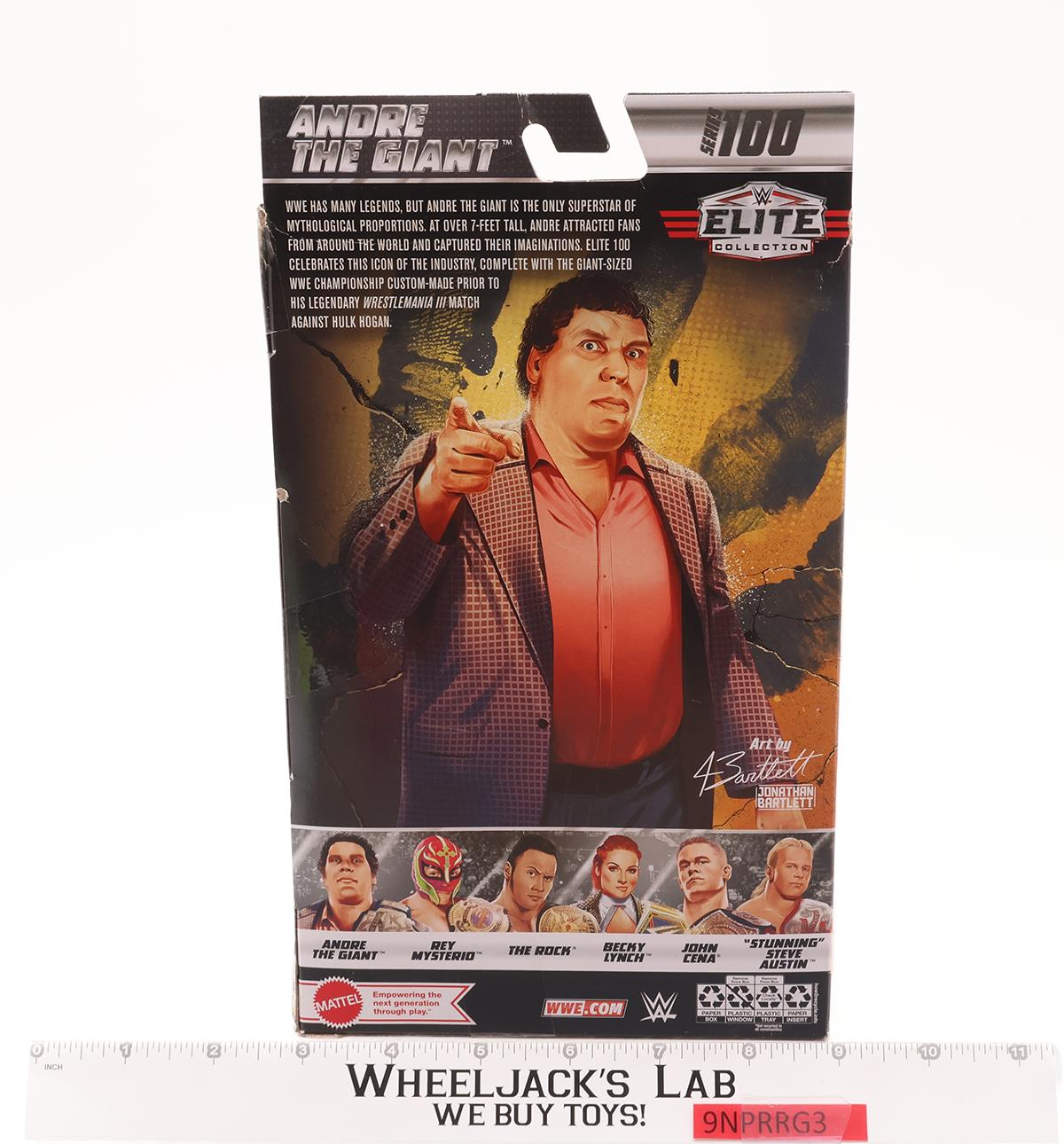 Andre The Giant WWE Series 100 Elite Collection 2022 Mattel Figure NEW SEALED