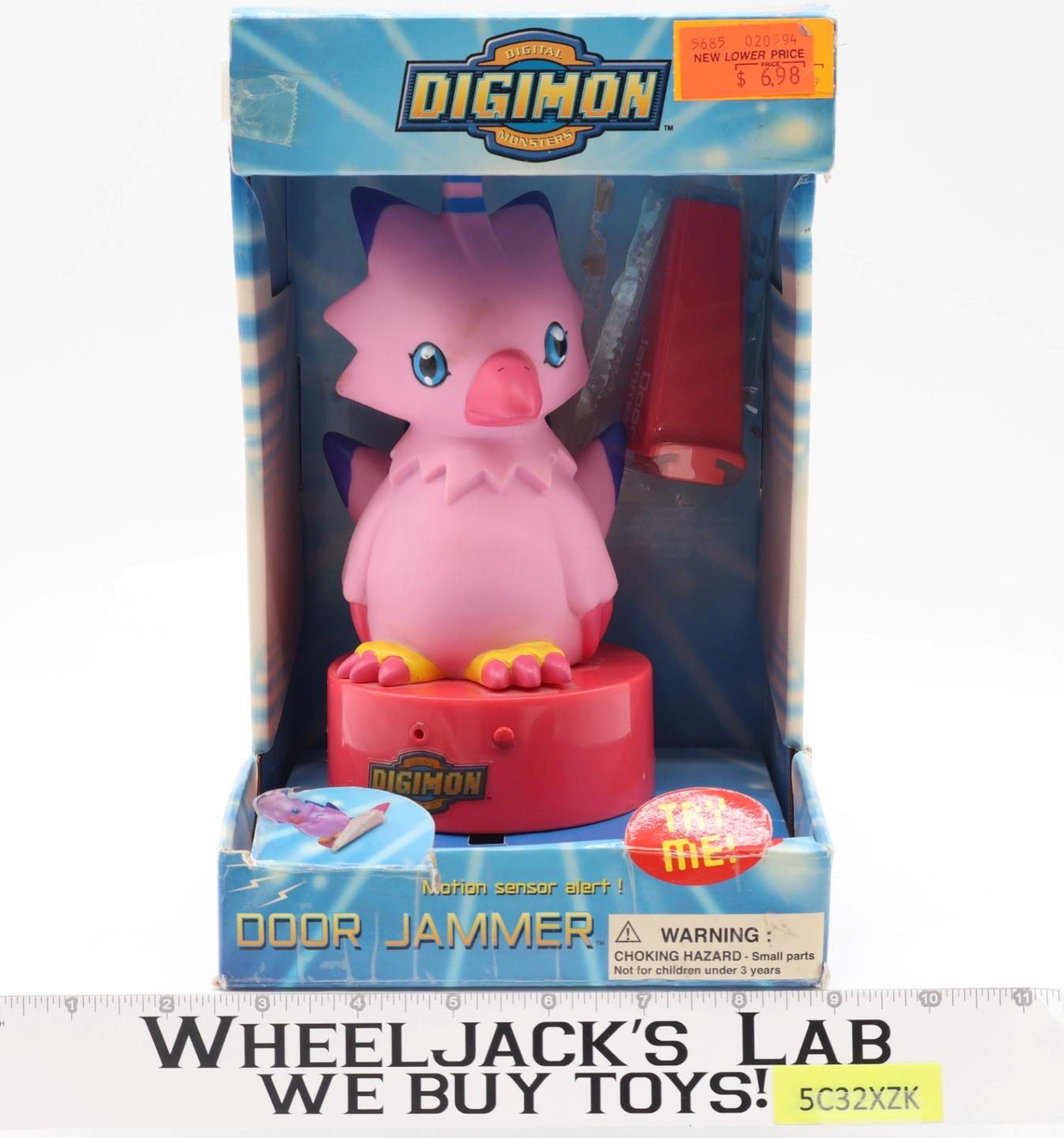Biyomon Door Jammer WORKS Digimon 2000 Fun-4-All Fox Kids Vintage
