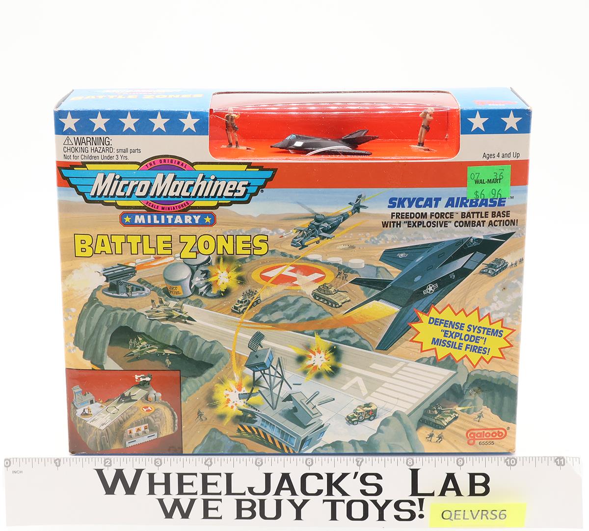 Skycat Airbase Micro Machines Battle Zones 1997 Galoob NEW MISB SEALED