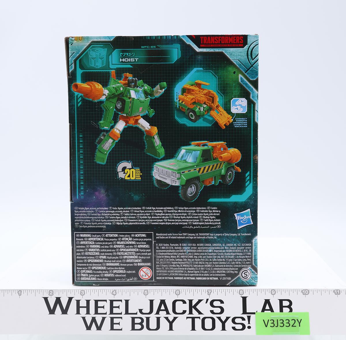 Hoist Transformers Earthrise War for Cybertron WFC 2020 Hasbro Figure NEW SEALED