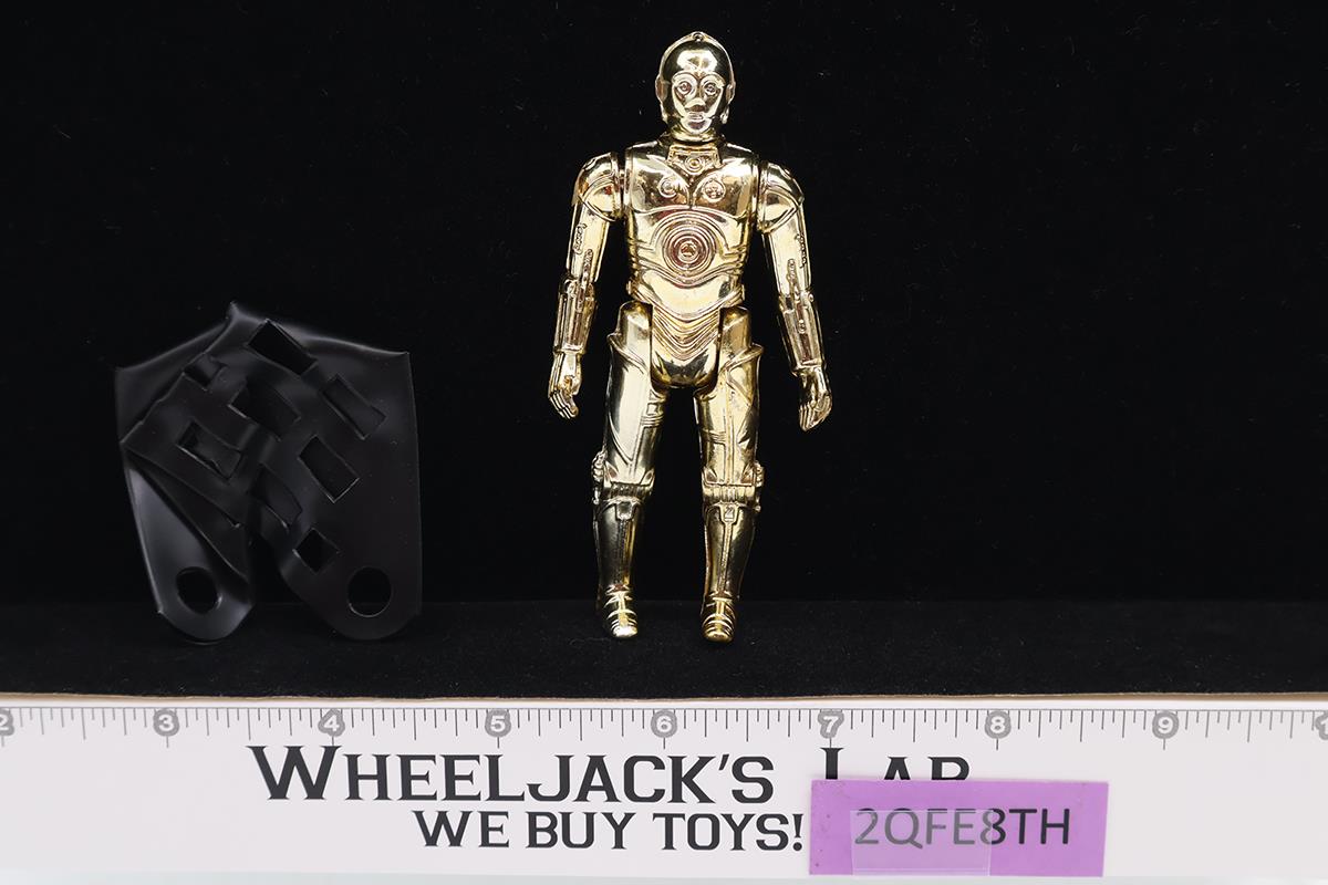 C-3PO REMOVEABLE LIMBS 100% Complete Star Wars 1980 ESB Kenner NO REPRO