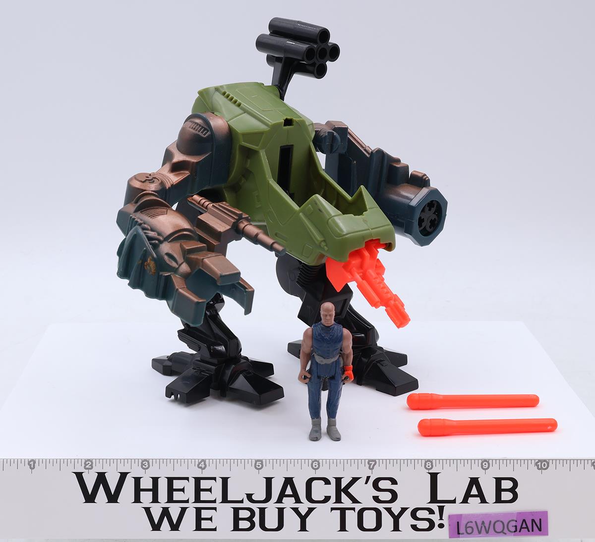 Bushwacker W/ Valten Battletech Mech Robot 1994 Tyco Action Figure