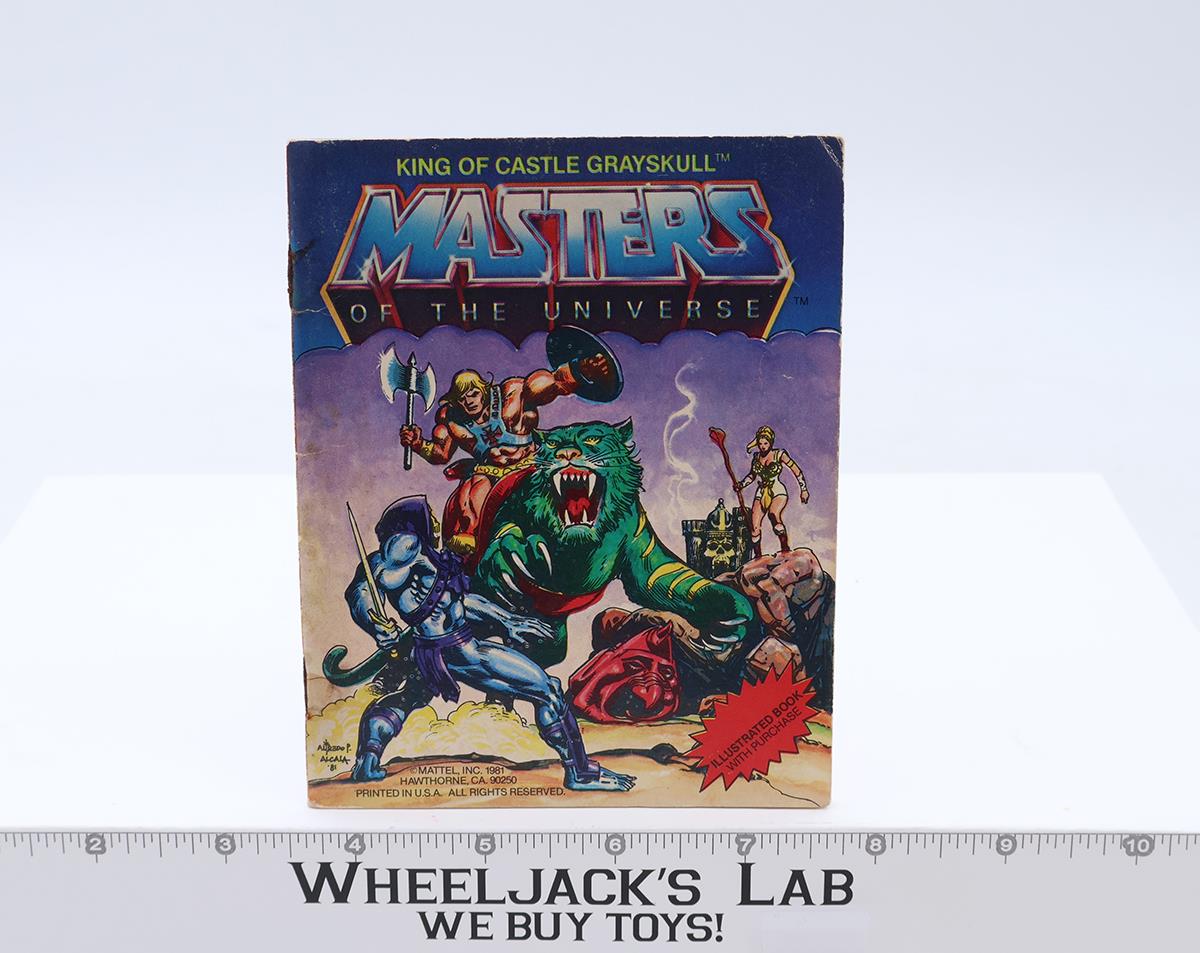 King of Castle Grayskull Mini Comic 1981 He-Man Masters of the Universe MOTU