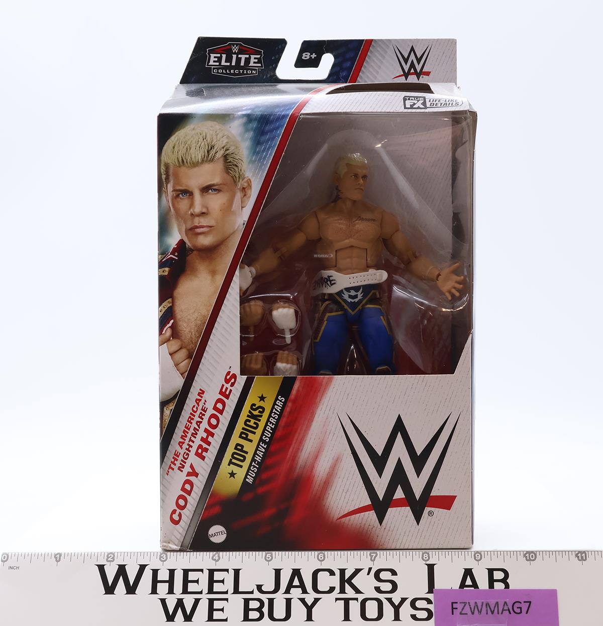 Cody Rhodes WWE Elite Collection Top Picks 2024 Mattel Action Figure NEW SEALED