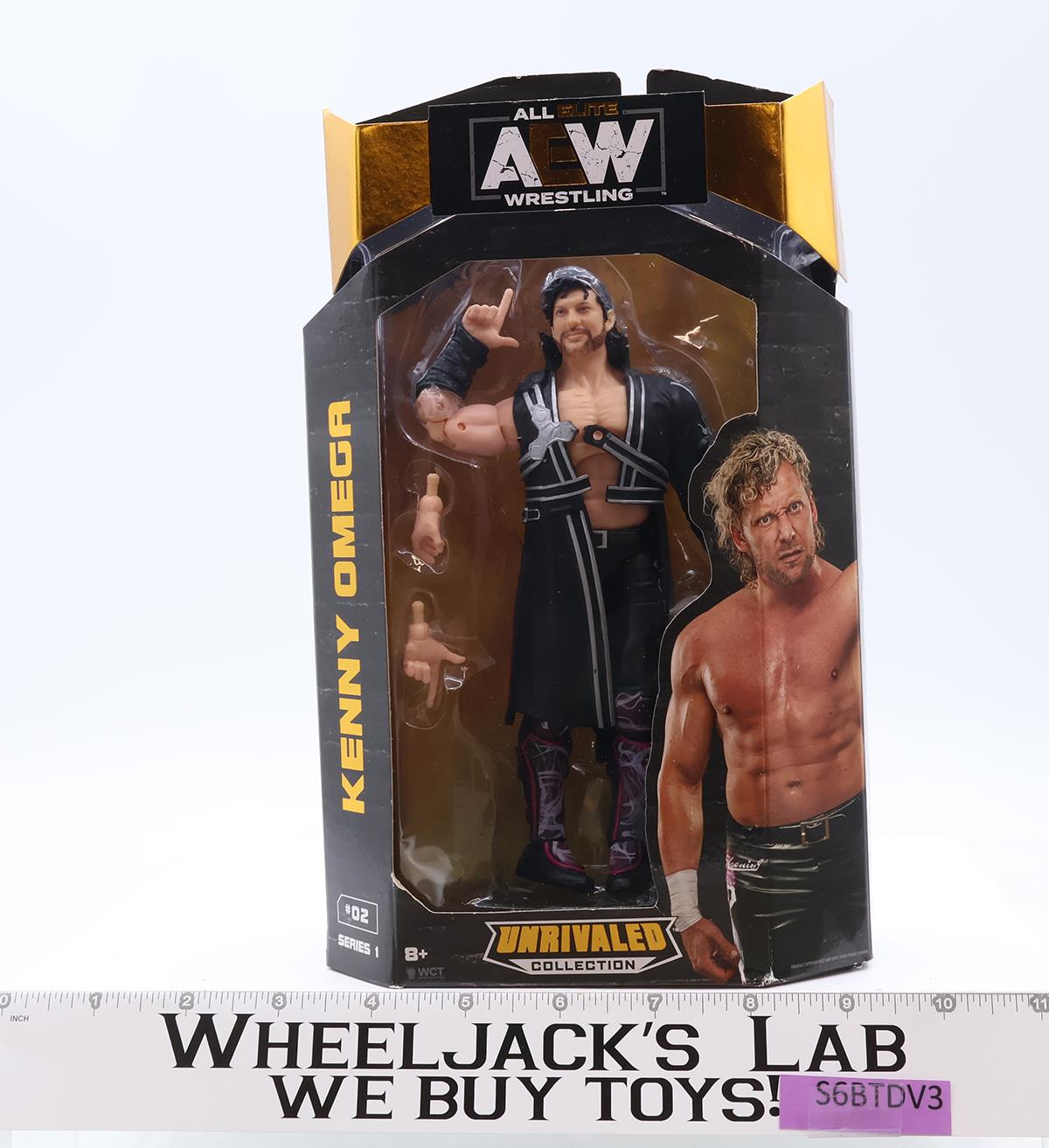 #02 Kenny Omega AEW Wrestling Unrivaled Collection Series 1 2020 NEW MISB SEALED