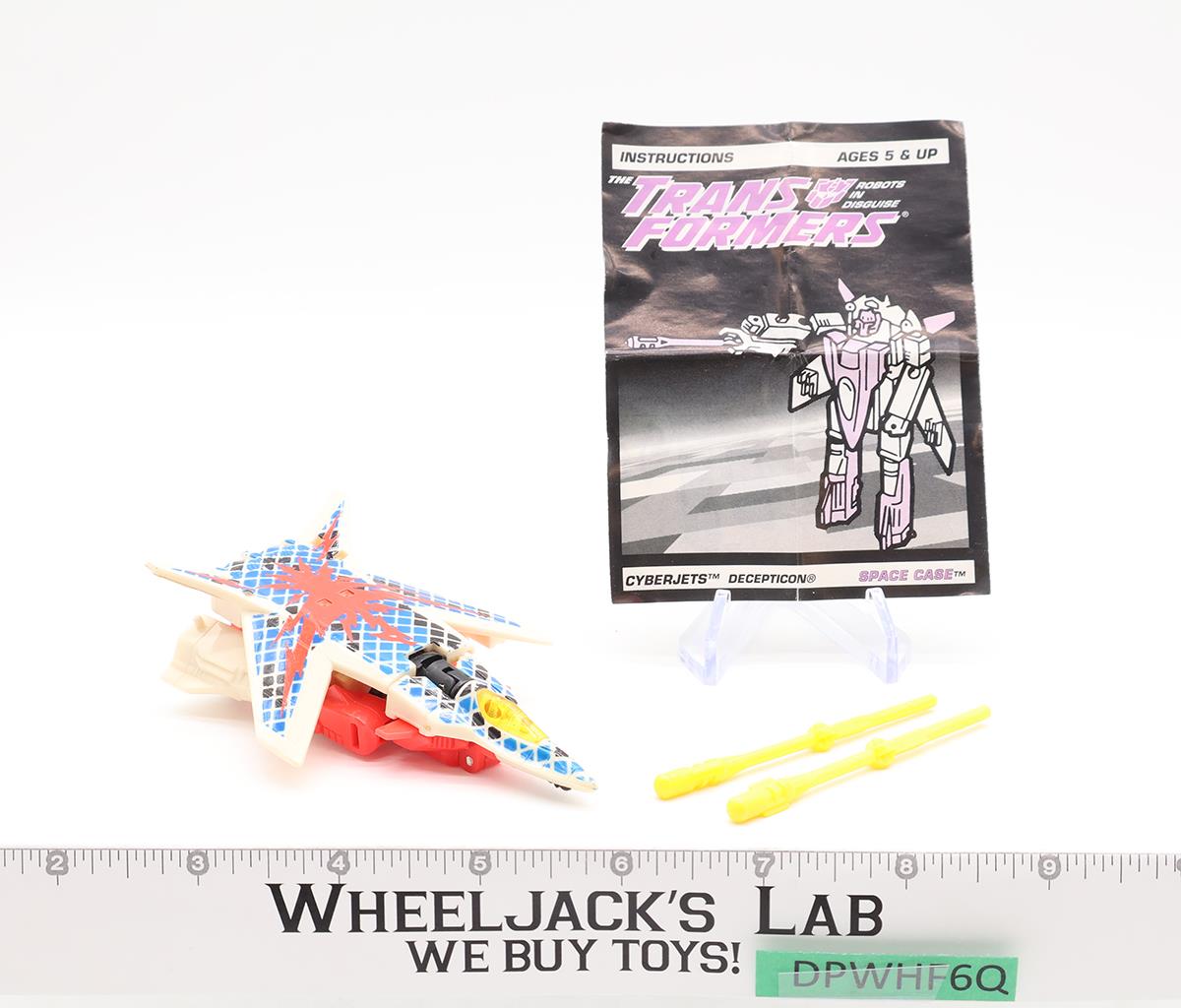 G2 Space Case Cyberjets 100% Complete 1994 Hasbro Transformers Action Figure