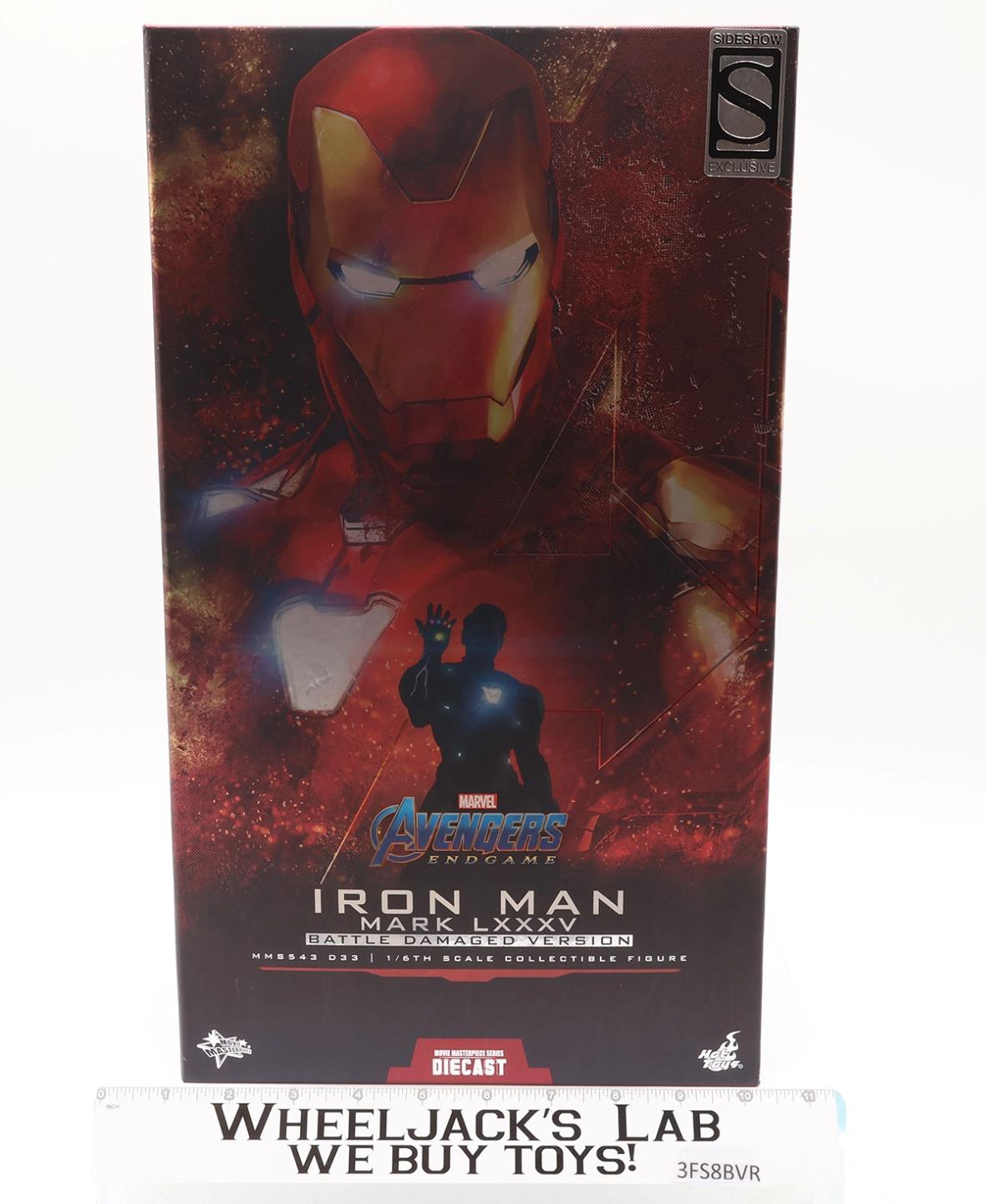 MMS543-D33 Iron Man Mark LXXXV Battle Damaged Version Marvel 2021 Hot Toys
