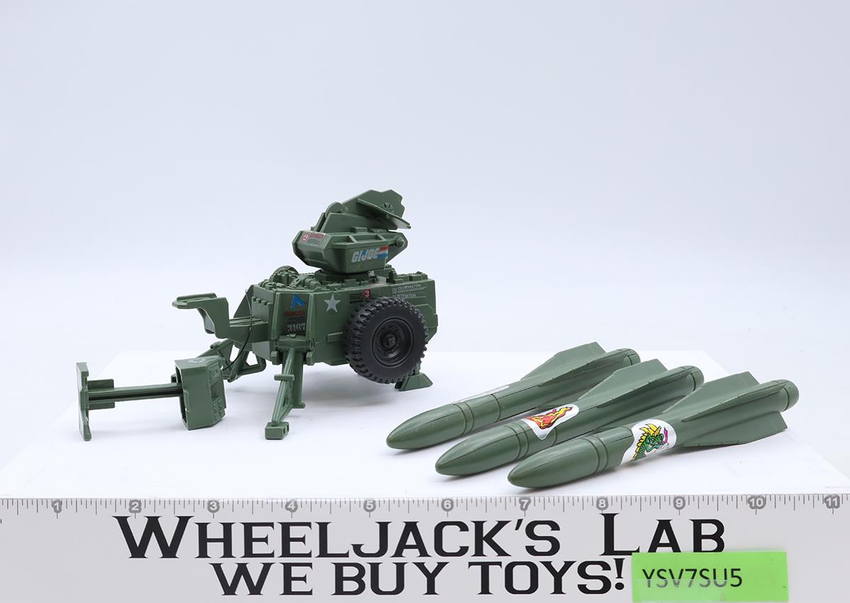 MMS Mobile Missile System 100% Complete GI Joe 1982 Hasbro Action Figure Vehicle