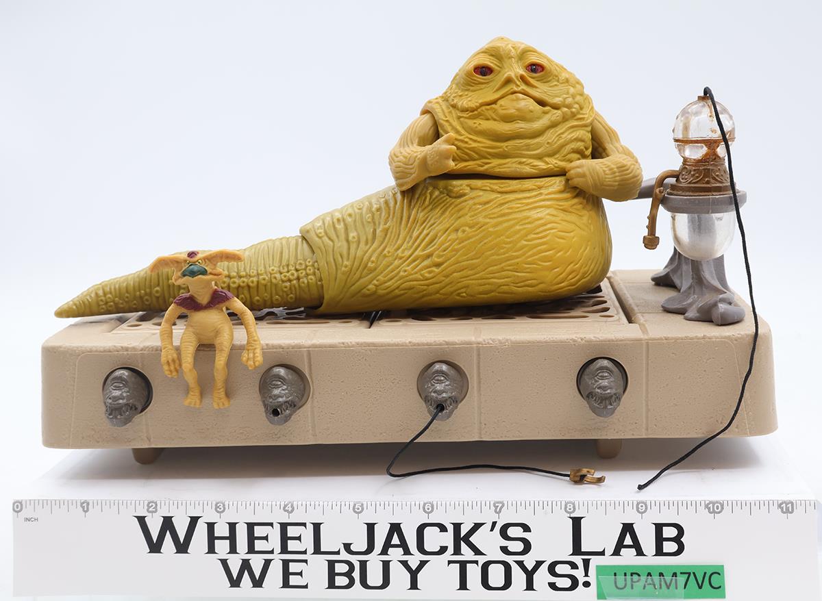 Jabba the Hutt Throne Room 100% Complete Star Wars ROTJ 1983 Kenner Playset