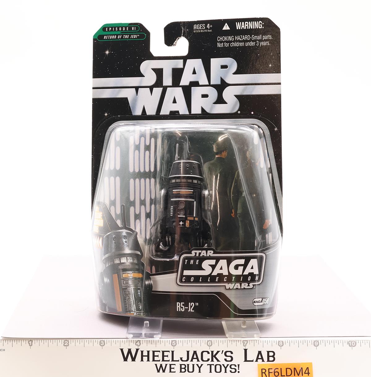 R5-J2 Star Wars Saga Collection Episdoe VI ROTJ 2006 Hasbro Figure NEW SEALED