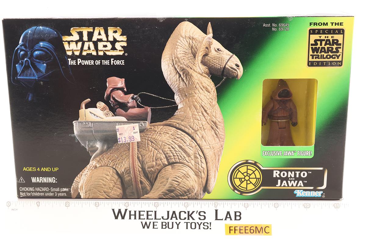 Ronto & Jawa Star Wars POTF 1997 Kenner Action Figure NEW MISB SEALED