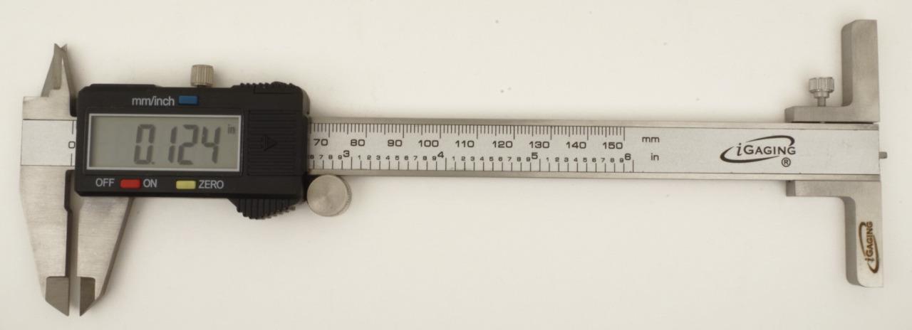 IGaging Brake Rotor Gauge - Digital Caliper For Measuring Rotors Without Removing Wheels