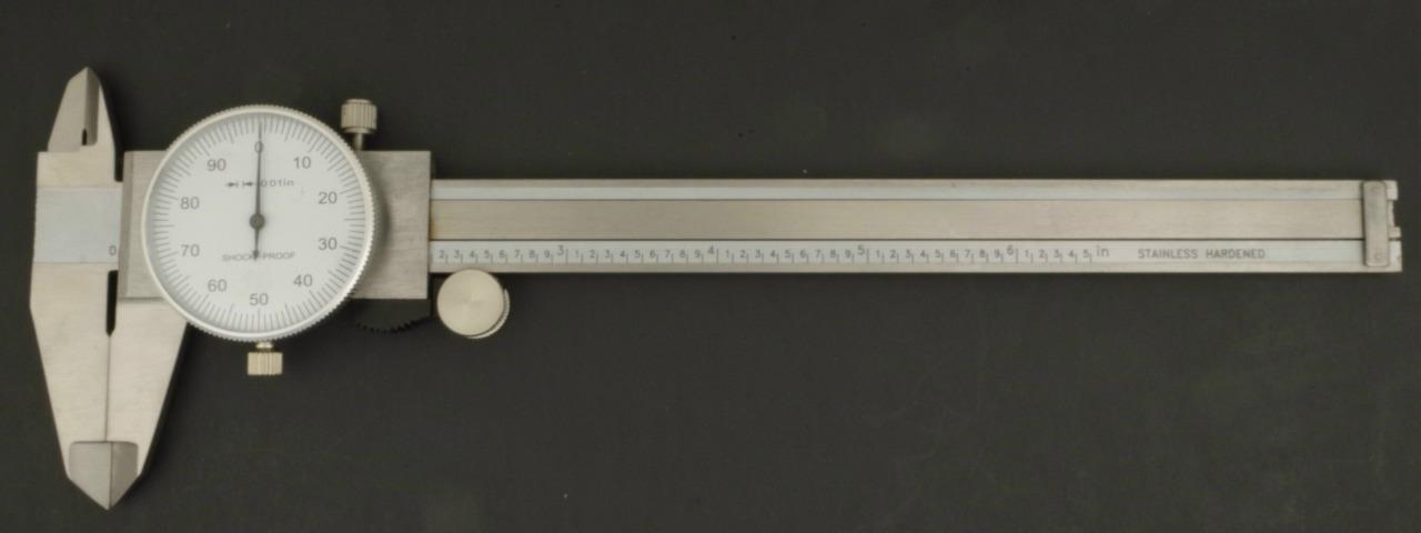 Pinza de esfera iGaging 6" decimal, fracción, métrica, fracción / medidor de profundidad - Imagen 2 de 7
