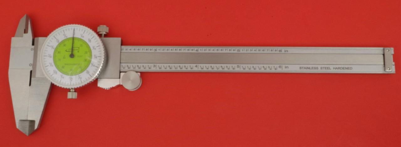 Pinza iGaging 6" e quadrante decimale indicatore di profondità opzionale - Foto 2 di 3