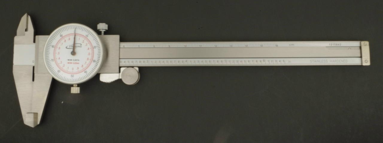 Pinza de esfera iGaging 6" decimal, fracción, métrica, fracción / medidor de profundidad - Imagen 3 de 7